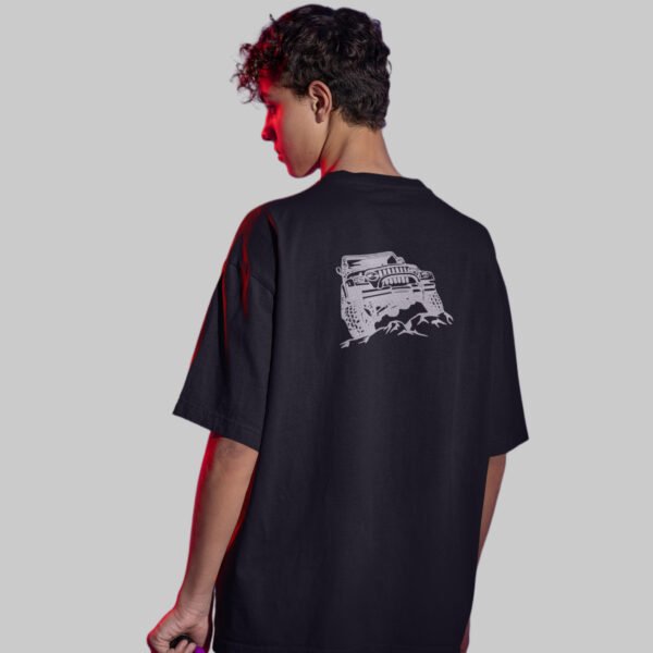Thar Embroidered Oversized Unisex Tshirt - Image 6