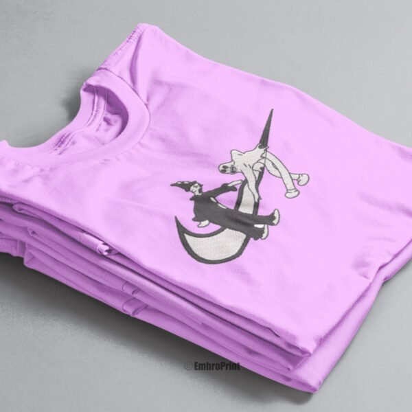 Nike Koko Clowns Embroidered Oversized Lavender Unisex Tshirt - Image 2