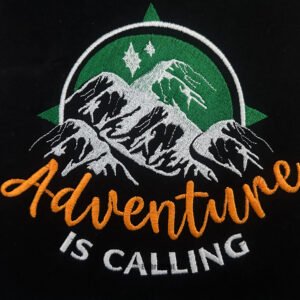 Adventure is Calling Tee - Black