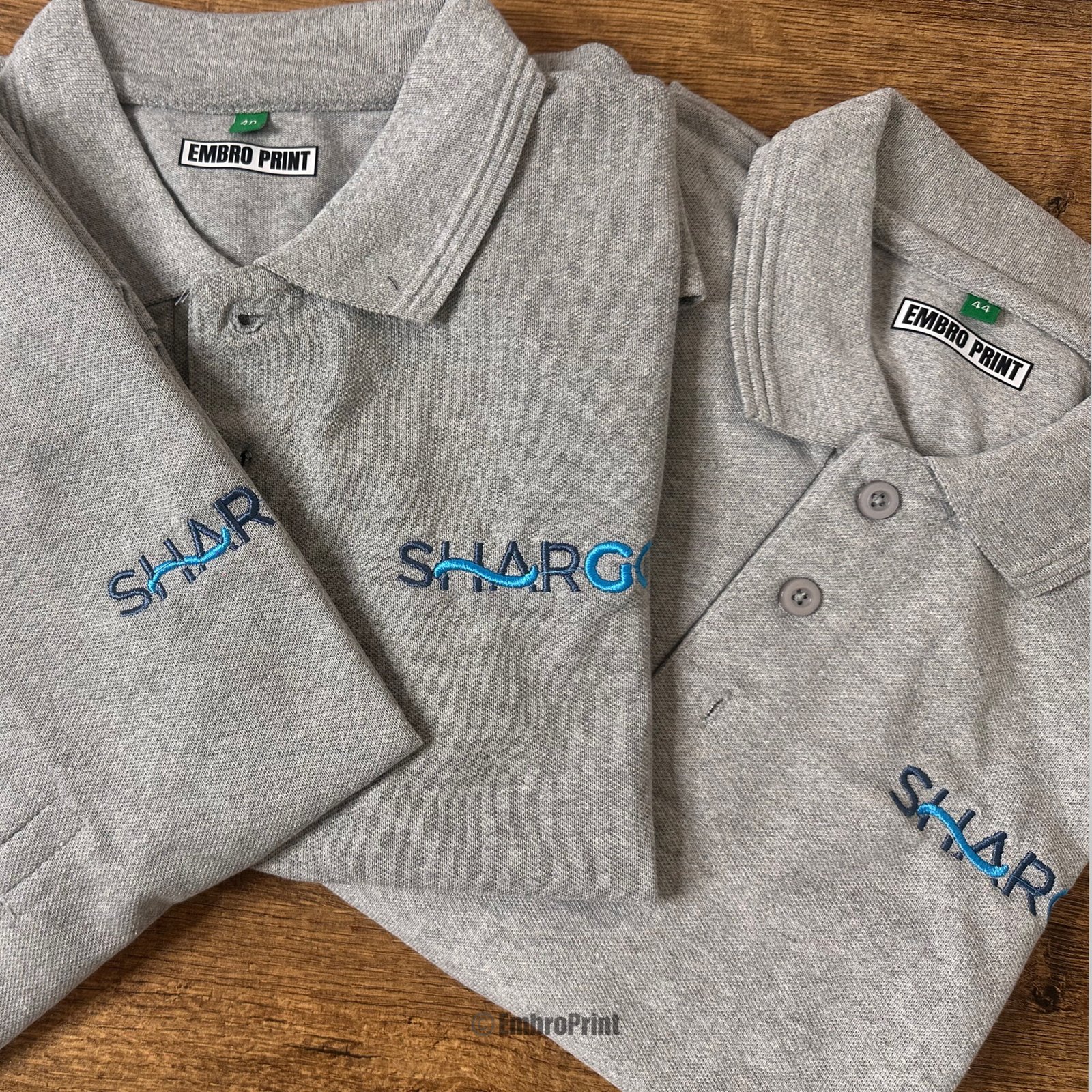 Premium Polo T-Shirt with Custom Logo Embroidery - Image 8