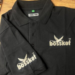 Alternative view of Premium Polo T-Shirt with Custom Logo Embroidery
