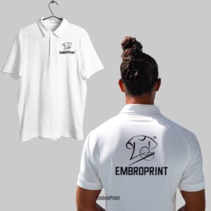 Premium Polo T-Shirt with Custom Logo Embroidery