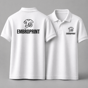 Premium Polo T-Shirt with Custom Logo Embroidery