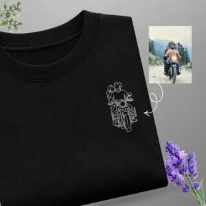 Portrait Embroidery - Lineart