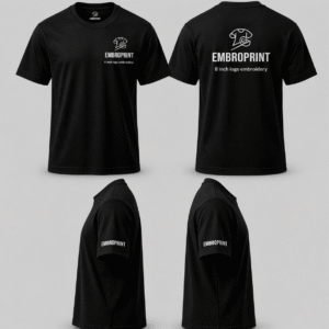 Alternative view of Premium Oversize T-Shirt with Custom Logo Embroidery