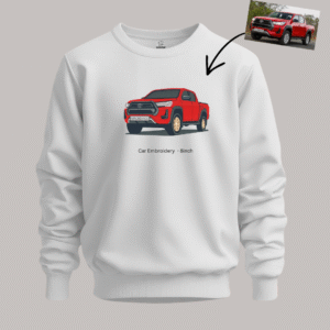 Custom Car Embroidery – Sweatshirt