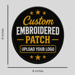 Alternative view of Custom Iron-On Embroidered Patches - 6inches