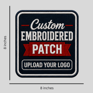Alternative view of Custom Iron-On Embroidered Patches - 8inches