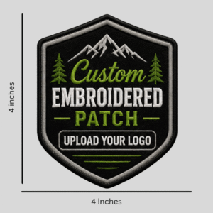 Alternative view of Custom Iron-On Embroidered Patches - 4 inches
