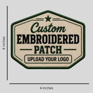 Custom Iron-On Embroidered Patches - 4 inches