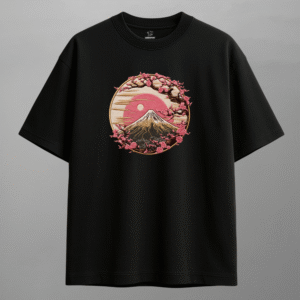 Alternative view of Mount Fuji &Blossoms