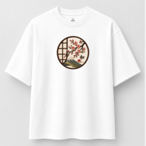 Alternative view of Cherry Blossom and Mount Fuzi