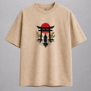 Alternative view of Samurai & Sunset