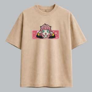 Anya Forger Embroidered Oversized  Unisex Tshirt - Image 8