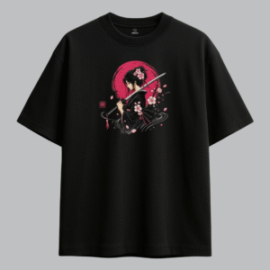 Alternative view of Japanese Samurai Woman