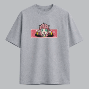 Anya Forger Embroidered Oversized  Unisex Tshirt - Image 6