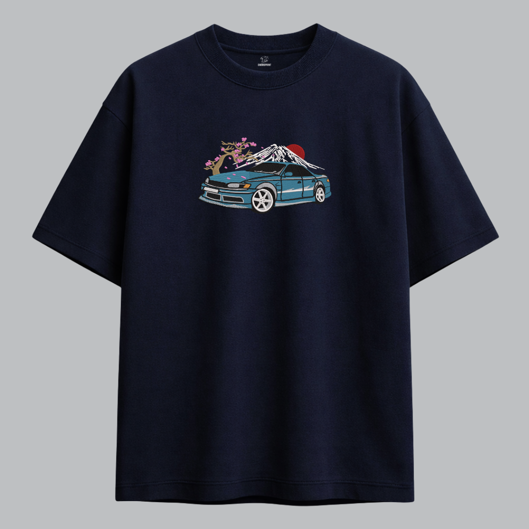 Mt. Fuji with Mazda Car During Cherry Blossom - Image 6