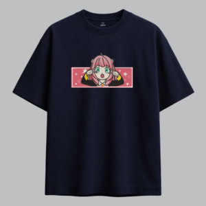 Anya Forger Embroidered Oversized  Unisex Tshirt - Image 7