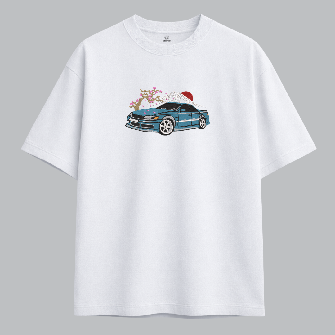 Mt. Fuji with Mazda Car During Cherry Blossom - Image 4