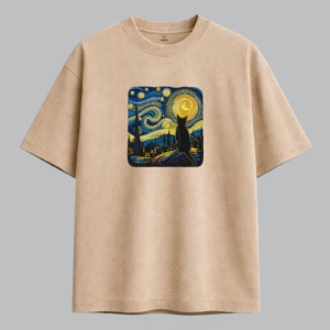 Starry Night and Cat - Image 8