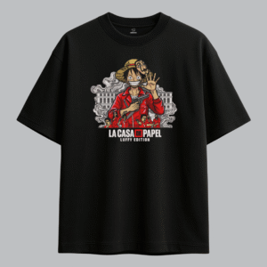Alternative view of Luffy – La Casa De Papel