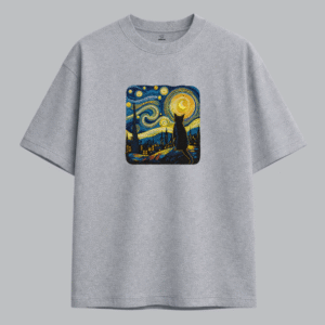Starry Night and Cat - Image 7