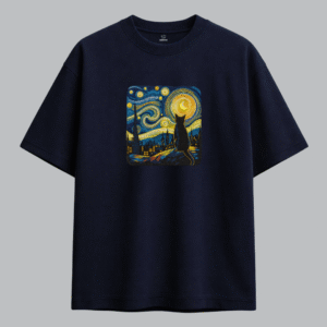 Starry Night and Cat - Image 6
