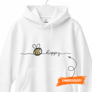Bee Happy Typography