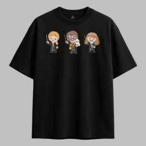 Alternative view of Harry Potter Golden Trio – Cute Wizard