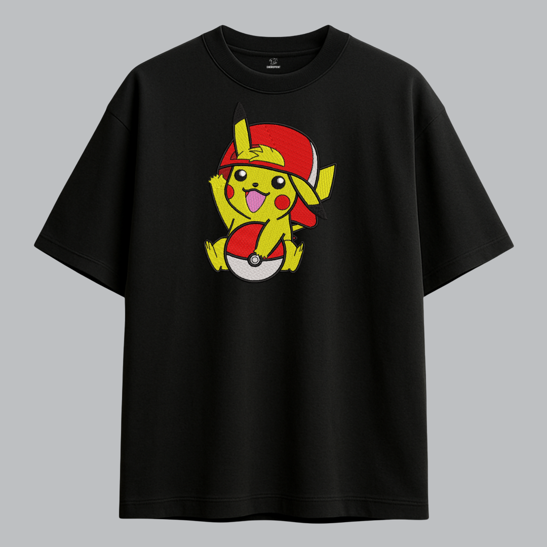 Pikachu Pokémon – Cute Anime Embroidery - Image 2