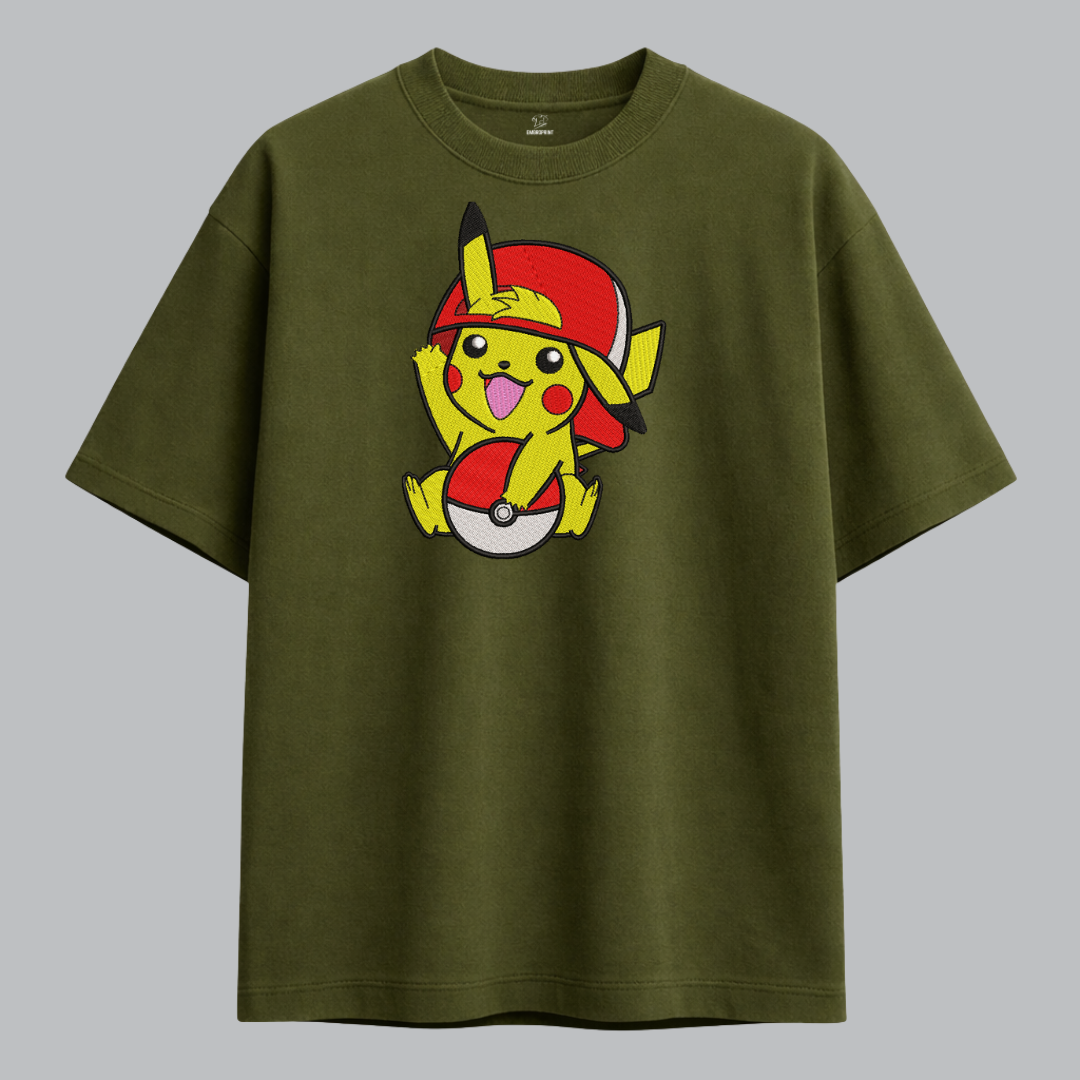 Pikachu Pokémon – Cute Anime Embroidery - Image 4