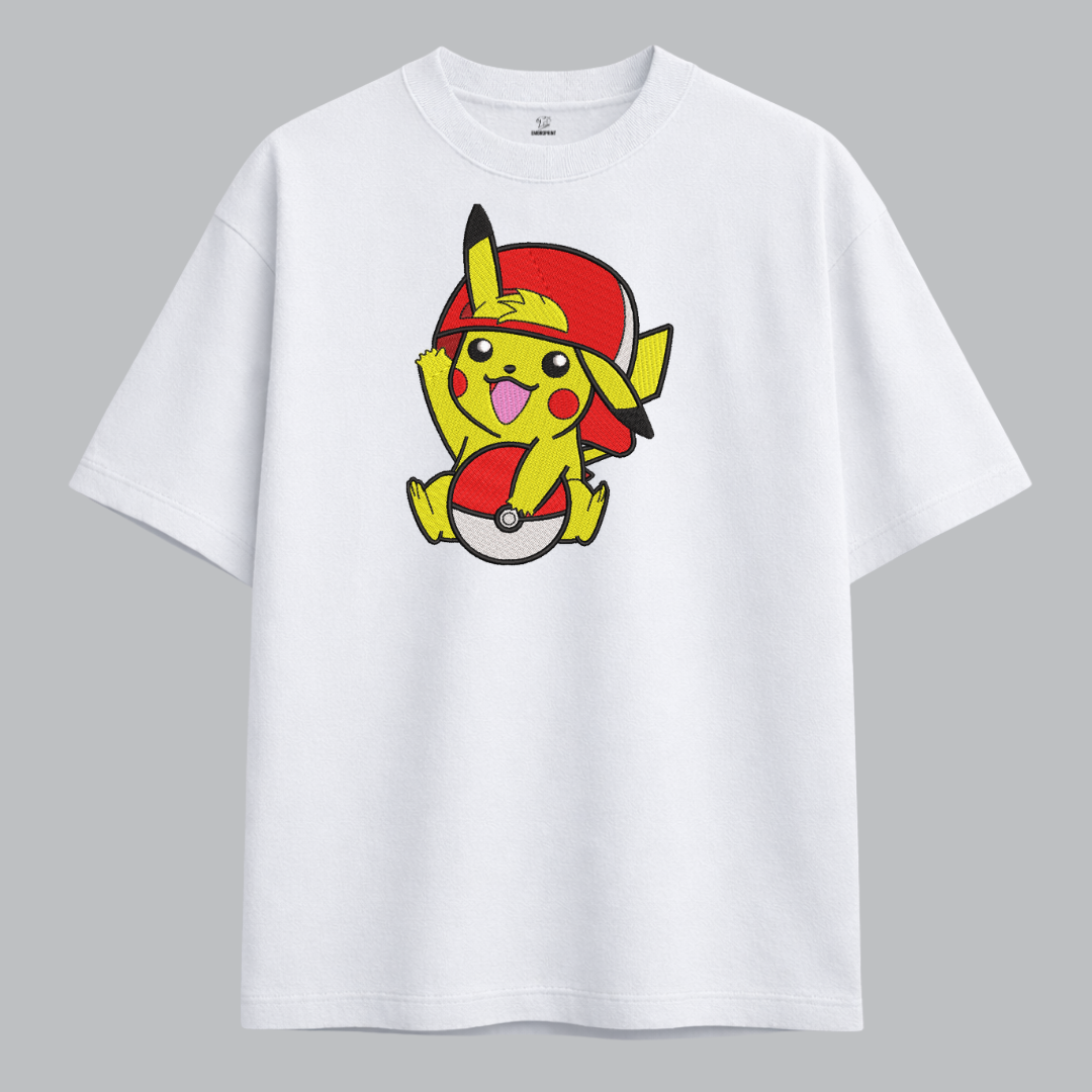 Pikachu Pokémon – Cute Anime Embroidery - Image 7